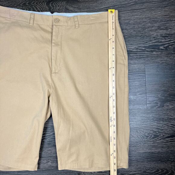 American Tall Men’s Chino Big and Tall Shorts SZ 40T Desert Khaki Vacation - Picture 3 of 9